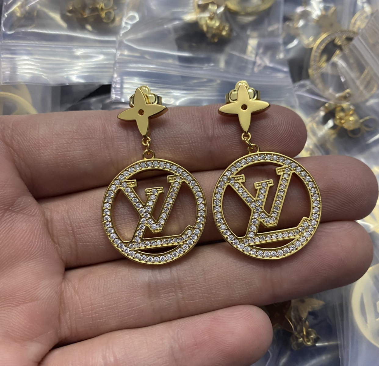 Luxury Fashion Earrings.