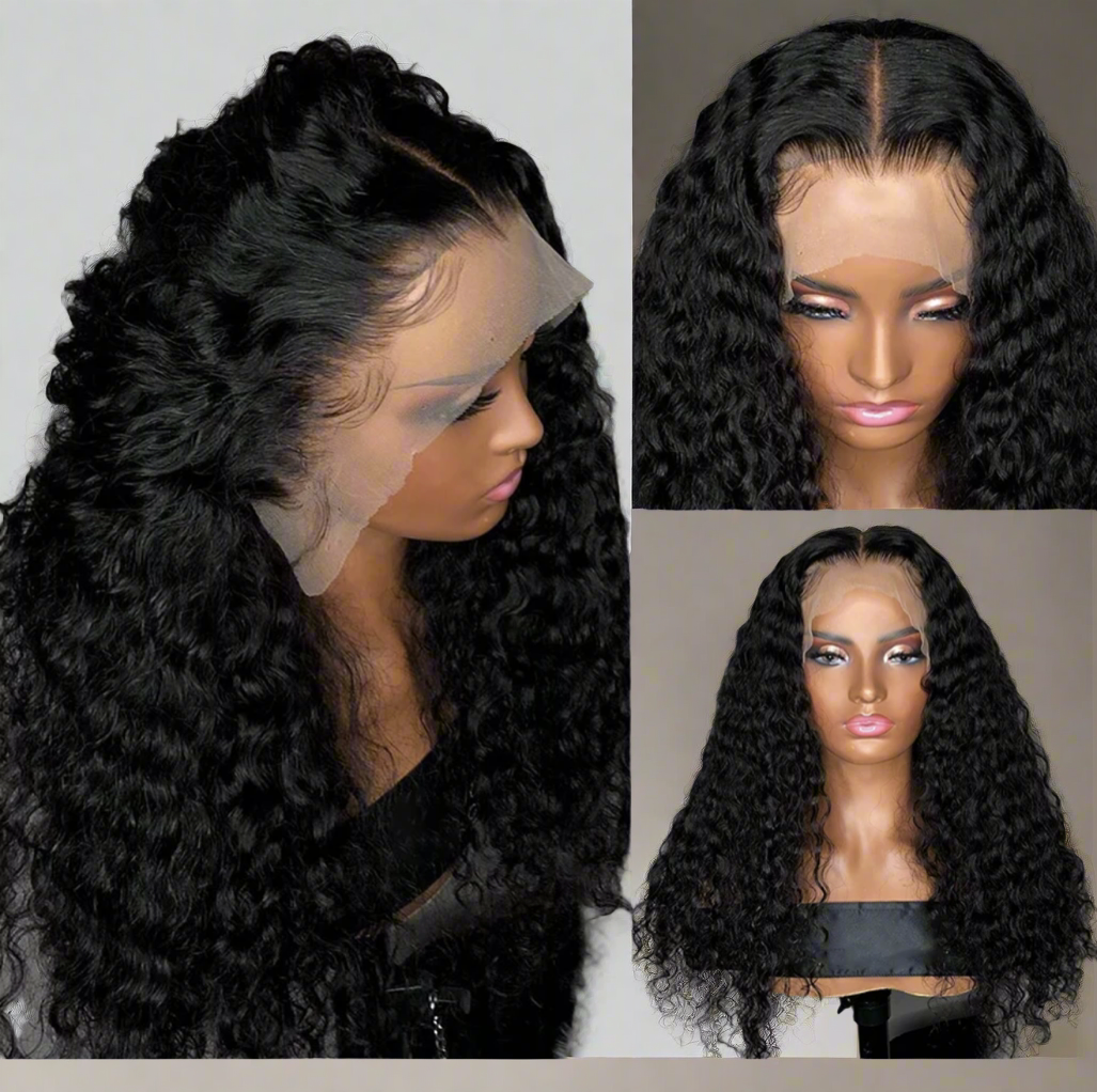 Deep Wave Wig Human Hair