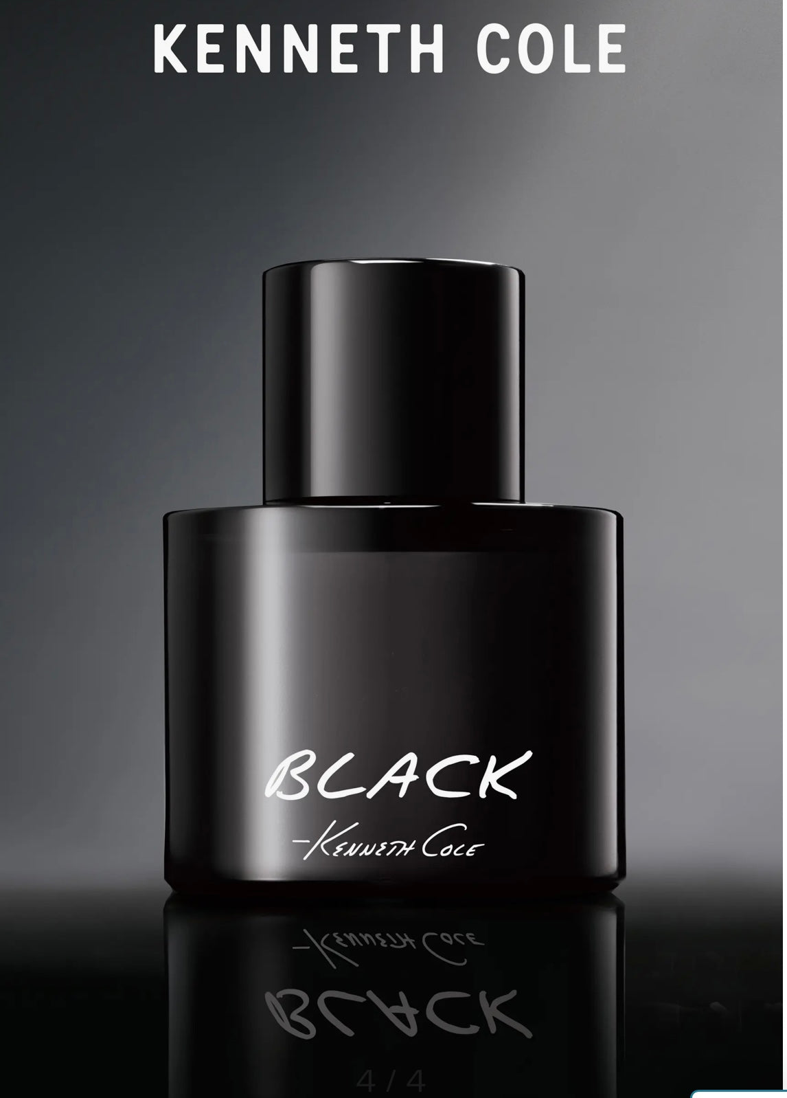 Kenneth Cole Black Eau de Toilette 3.4oz.