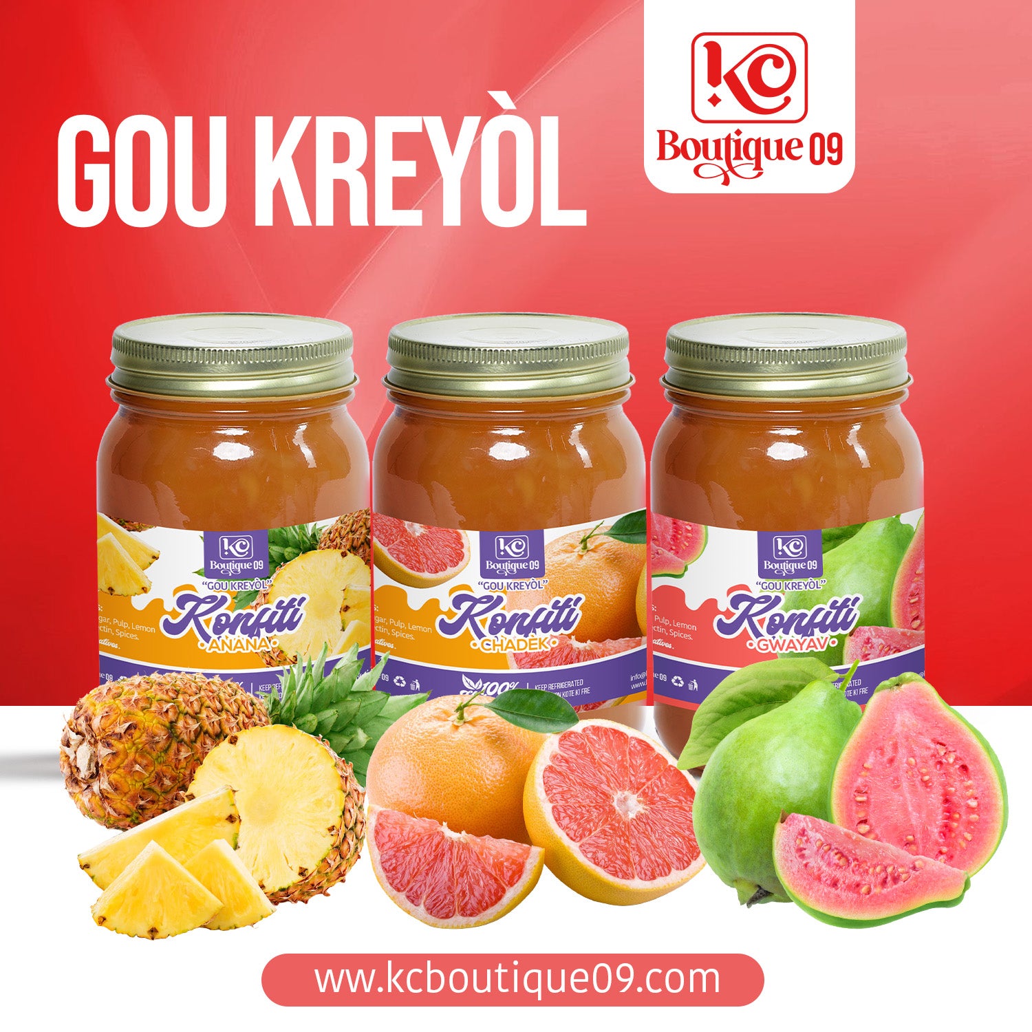 Konfiti Chadèk ET Konfiti Anana.