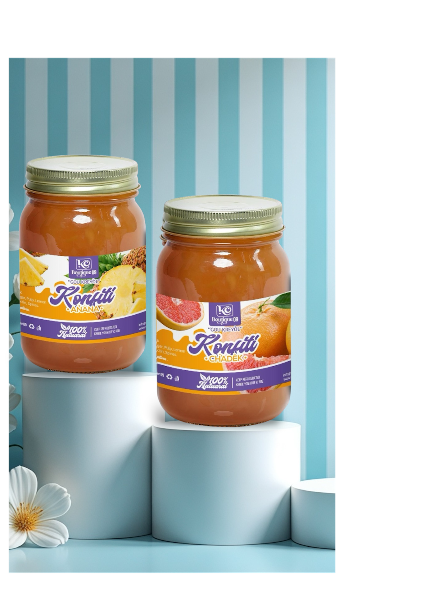 Konfiti Chadèk ET Konfiti Anana