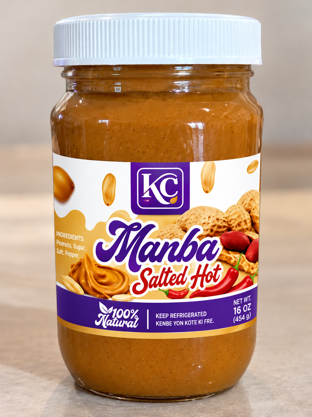 Manba Peyi Sal y Picante 16oz