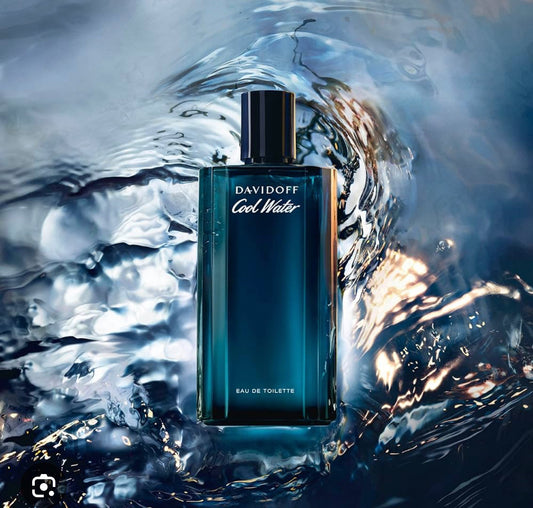 Cool Water by Davidoff Men Eau de Toilette Cologne 4.2 Fl oz.