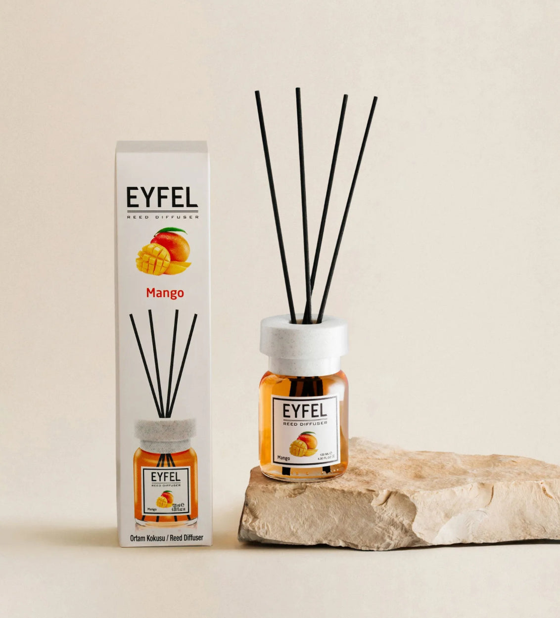 EYFEL Reed Diffusers for Home Reed Diffuser Set, 4 fl oz, Bathroom & Home Scented Sticks