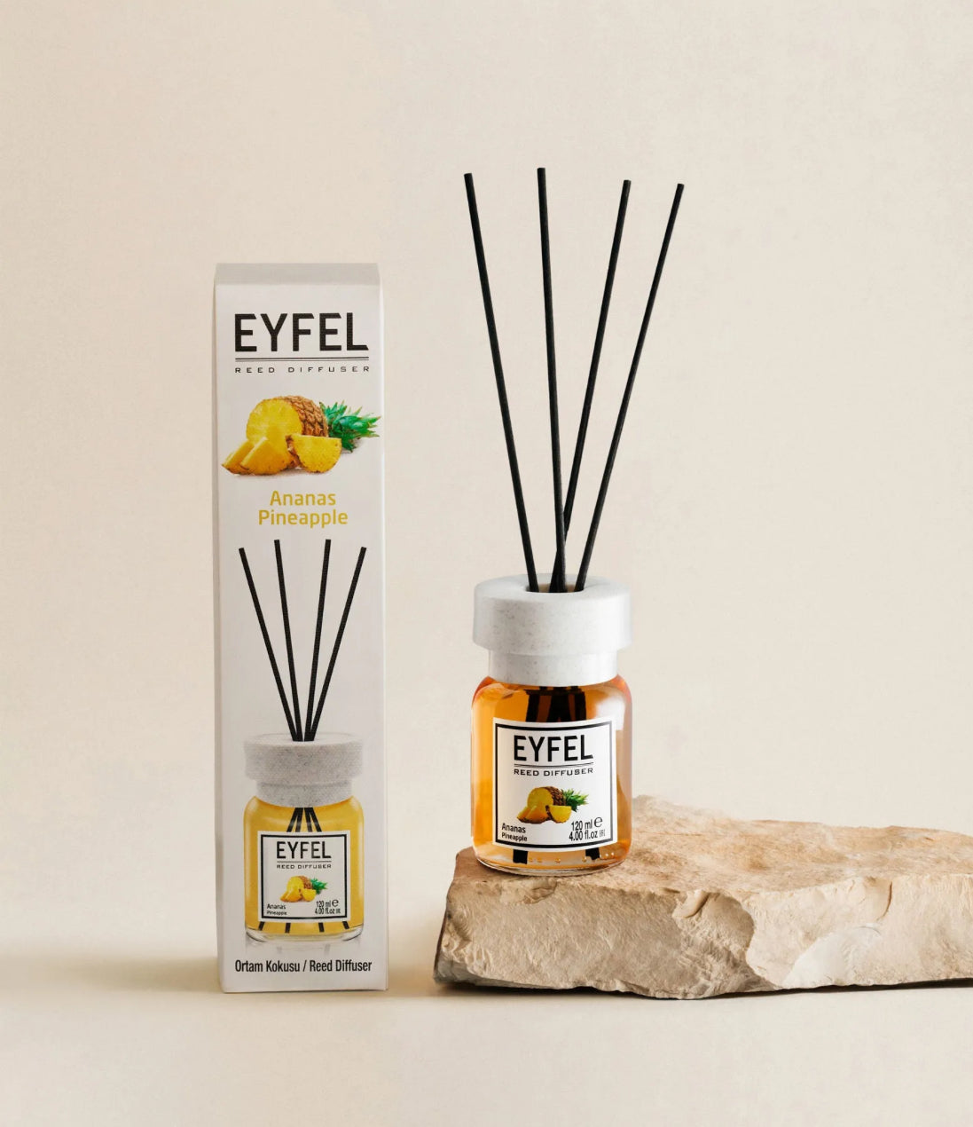 EYFEL Reed Diffusers for Home Reed Diffuser Set, 4 fl oz, Bathroom & Home Scented Sticks
