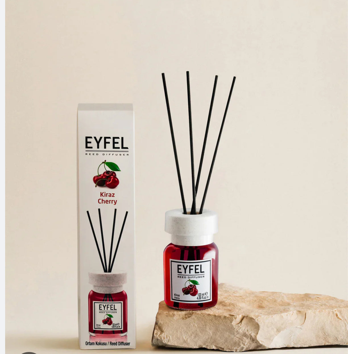 EYFEL Reed Diffusers for Home Reed Diffuser Set, 4 fl oz, Bathroom & Home Scented Sticks