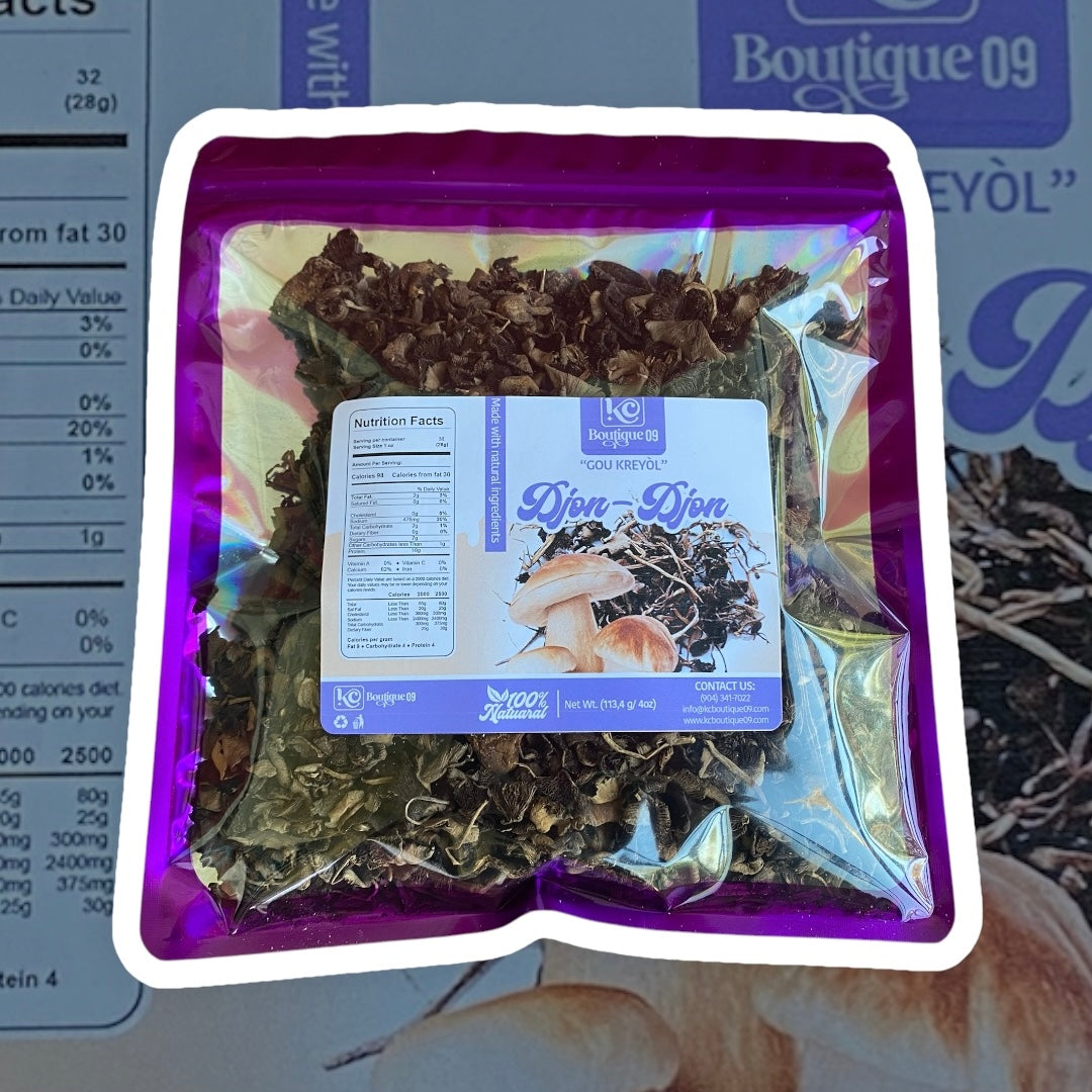 Djondjon Haitian Dried Mushroom 100% Natural.