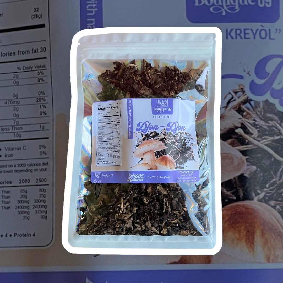 Djondjon Haitian Dried Mushroom 100% Natural.