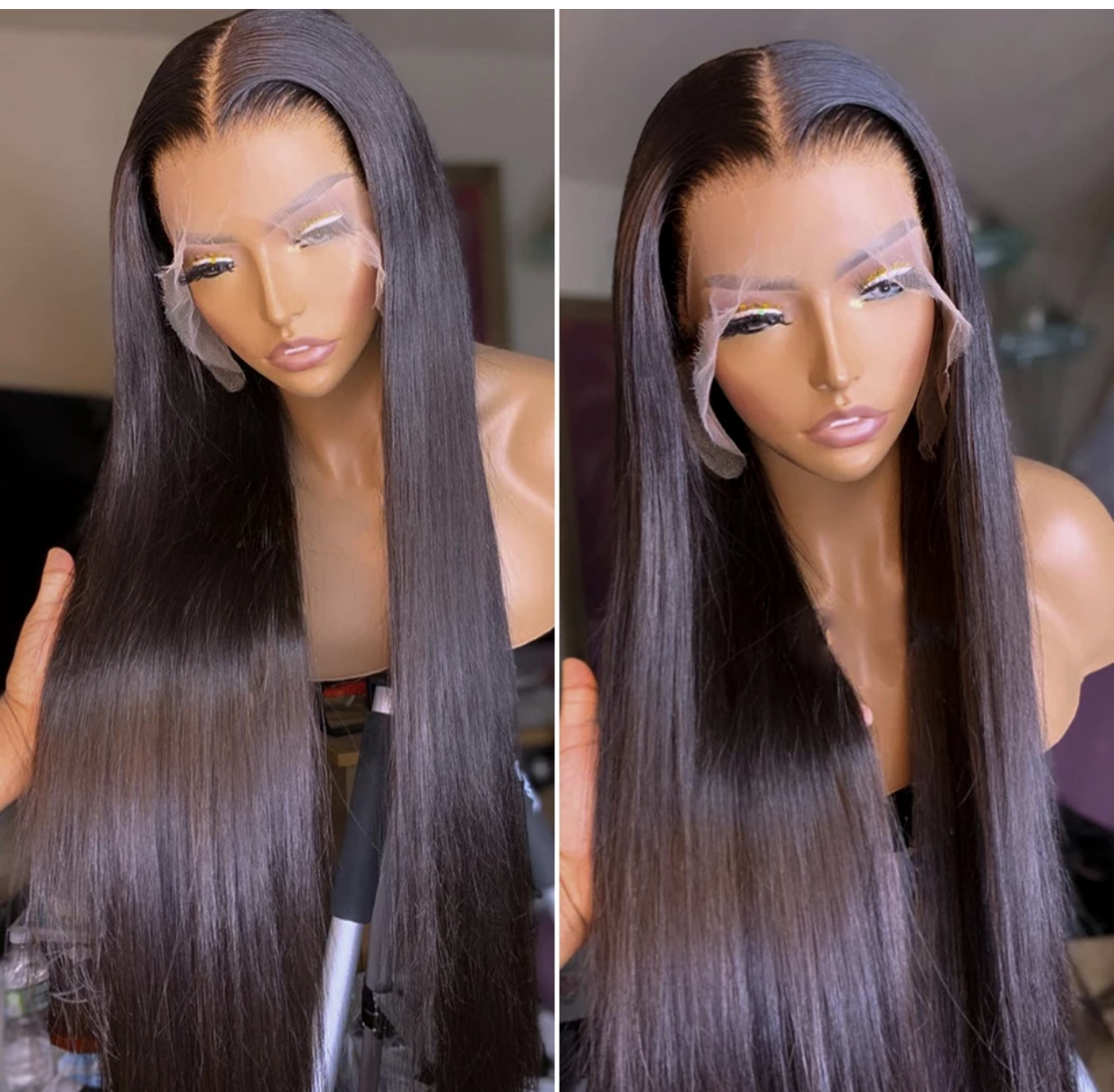 Lace Front Straight Brazilian Wig